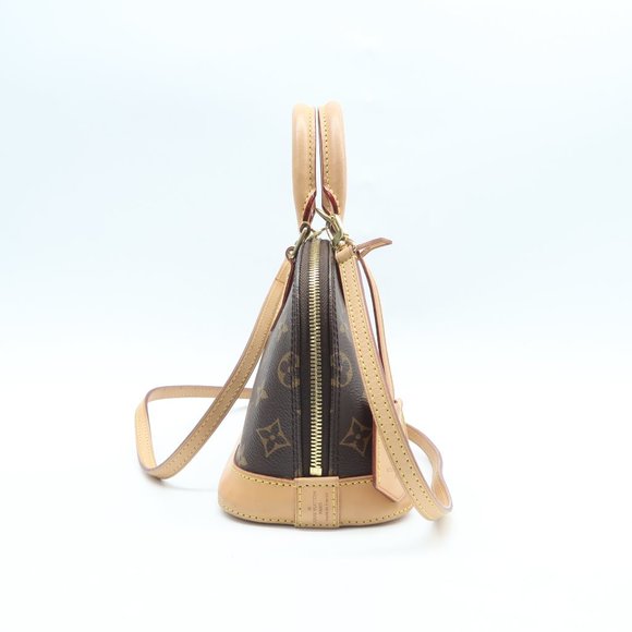 Louis Vuitton Alma BB Monogram Canvas Satchel - Picture 2 of 12